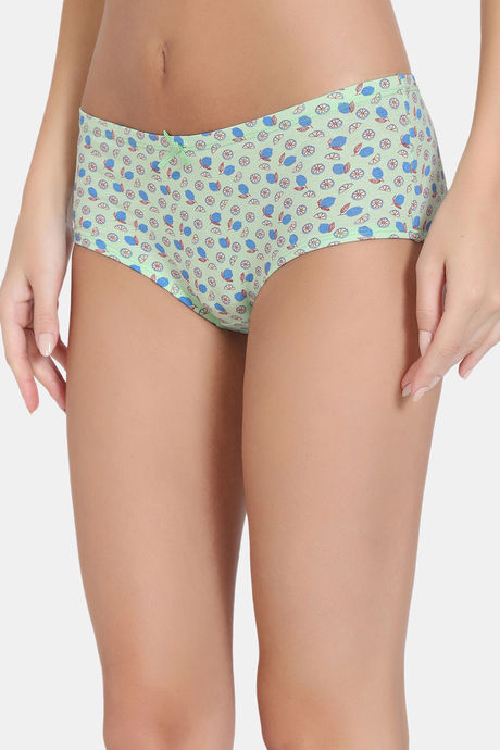 Zivame Girls Anti-Microbial Medium Rise Full Coverage Hipster Panty (Pack of 3) - Multicolor — image 4